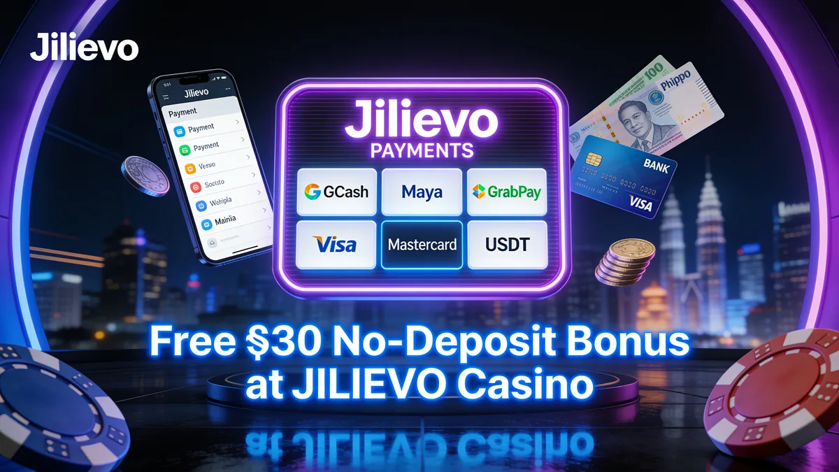 jilievo casino in the Philippines — Free ₱30 No-Deposit Bonus at JILIEVO Casino